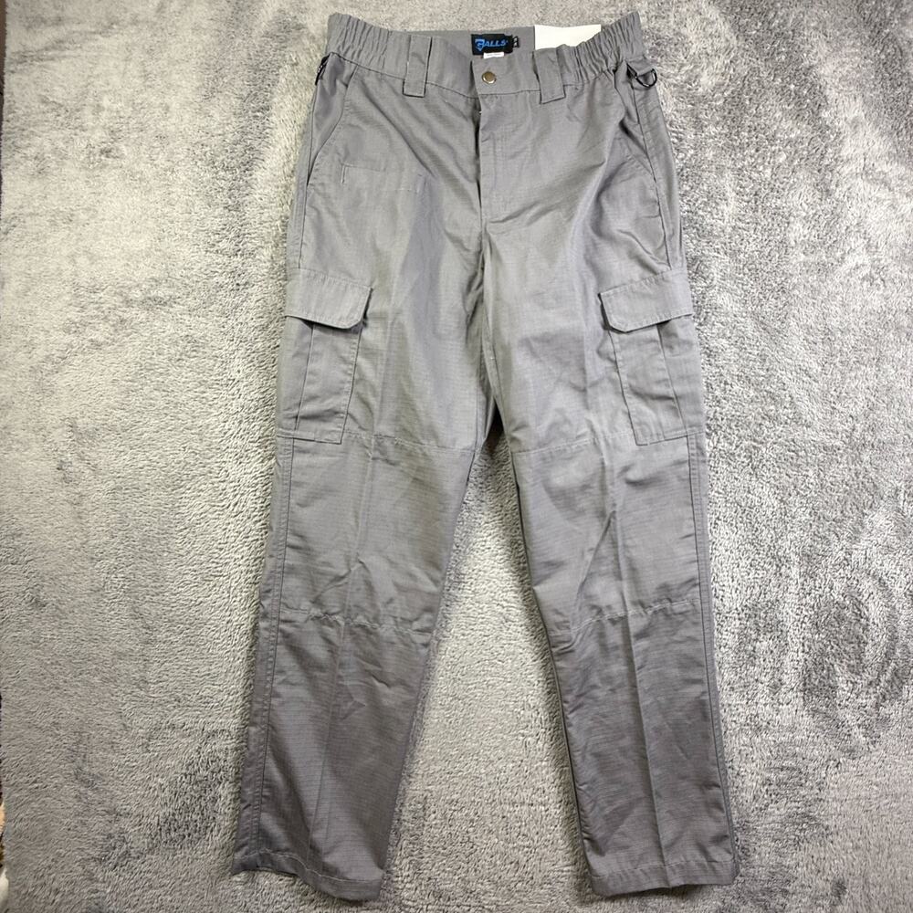 Galls Men's 30x32 NEW Gray Ripstop Cargo Pants Tactical Work Outdoor Police EMT